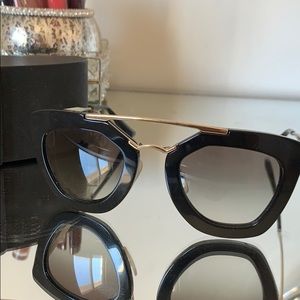 Thick Frame Prada Sunglasses